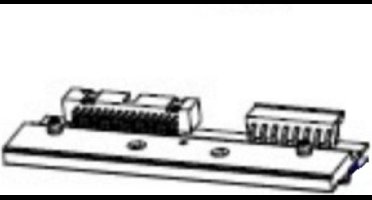 Zebra print head, 12 dots/mm (300dpi)