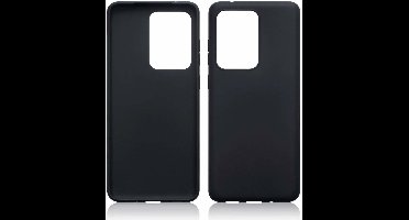 Samsung Galaxy S20 TPU hoesje Back Cover - Mat Zwart