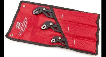 HBM 3 Delige Professionele Waterpomptangenset Met Snelverstelling