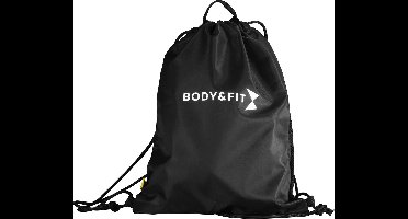 Body & Fit Gymbag - Sporttas - Rugzak Sport - Zwart
