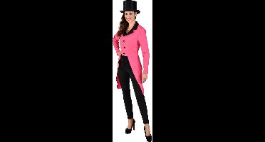 Jaren 20 Danseressen Kostuum | Circus Slipjas Dressuur Ankie Roze Vrouw | Large | Carnaval kostuum | Verkleedkleding