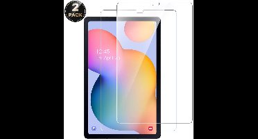 Screenprotector Geschikt voor Samsung Galaxy Tab S6 Lite P610 tempered Glass / Screenprotector - 2Pack