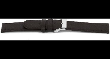 Horlogeband Universeel F400 Leder Bruin 18mm