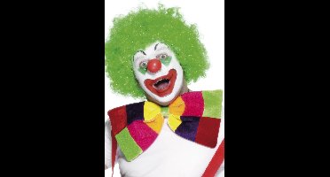 Smiffys Grote verkleed vlinderstrik Clown kostuum - multi-color - accessoires
