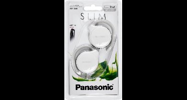 Panasonic RP-HS46E-W On Ear koptelefoon Kabel Wit Oorbeugel