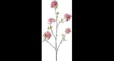 Emerald - Kunstbloem Bloesem 115cm donkerroze - Kunstplant voor binnen