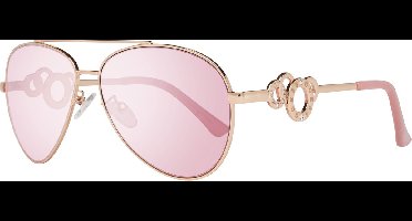 Guess - GF0365 - Zonnebril - Dames - Goudkleurig - Rosé lens