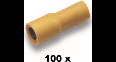 Cimco rondstekerhuls geisoleerd 4-6mm2 zak 100