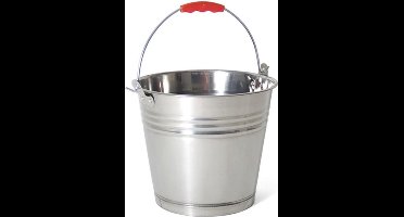 Gerimport Emmer - zink - 15 liter - met kunststof handvat - bloempot