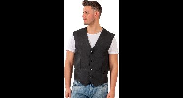 Zwart vest