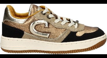 CRUYFF JUNIOR Campo Low Sneakers Meisjes - Leren Sneaker - Brons - Maat 33