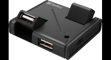 Sandberg - 133-67 - USB hub - 4 poorts - Zwart