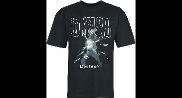 Naruto Kakashi T-shirt zwart M - Katoen - Anime, Fan merch, TV-series