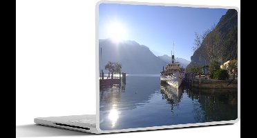 Laptop sticker - 13.3 inch - Gardameer - Boot - Zon - 31x22,5cm - Laptopstickers - Laptop skin - Cover