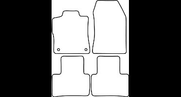 Automatten | Mattenset Peugeot 308 - SW modellen -