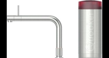 Quooker Front kokendwaterkraan - Combi+ reservoir - Warm / kokend water - RVS geborsteld