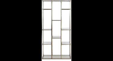 Light & Living - Kast PIUAR - 100x36x200cm - Zilver