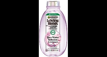 Garnier - Loving Blends - Shampoo - Rice Water Infusion - Glans & Zachtheid - Lang Haar - 300 ml - 1 stuk