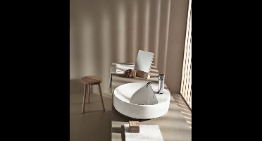 Geberit VariForm - Opzetwastafel 50x48 cm, met overloop, met kraangat, wit 500.775.01.2