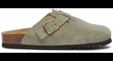 Scholl Klomp Fae Suede Vrouwen - Salie
