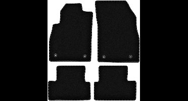 BASIC zwarte velours matten voor: Opel Cascada cabrio (2012-)