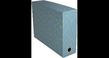 Exacompta 5x Transportdoos rug 90mm Neo Deco - Geassorteerd - 89450E