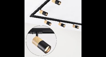 Design 1-fase railsysteem 3 meter eiken houtlook - Linn