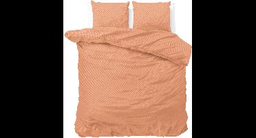 Zensation Satin Point - Dekbedovertrekset - Lits-Jumeaux - 240x200/220 + 2 kussenslopen 60x70 - Oranje