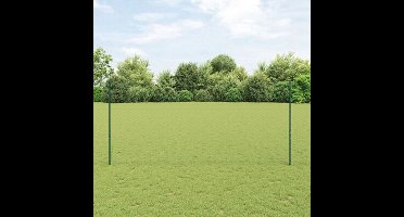 vidaXL - Hek - met - Paal - Groen