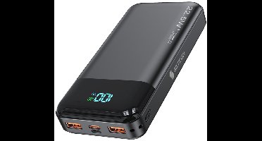 Siltcon® Powerbank 30000 mAh– Powerbanks 22.5W Snellader – USB-A/USB-C - LED Indicatie - Noodpakket - Universeel - Incl. 22.5W USB-C Snellaadkabel