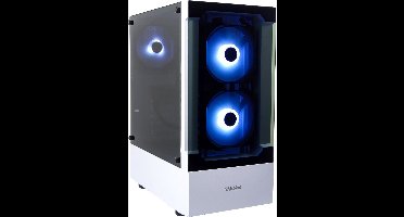 Intel i5 12400 6-Core ELITE RTX 5060 8GB High End RGB Game PC - 500GB SSD - 16GB RAM - Win11 PRO - WiFi - Talos E3 WHITE