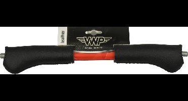 Vwp Handvat Verstelbaar Leer Hybride 120 Mm Zwart Per Paar