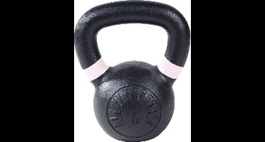 Gorilla Sports Kettlebell - 12 kg - Gietijzer - Olympisch - Zwart