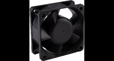 Wallair 20 100 308 Axiaalventilator 24 V/DC 36 m³/h (l x b x h) 60 x 60 x 25 mm