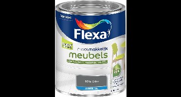 Flexa - Mooi Makkelijk Meubels Zijdeglans - 85% Grind - Mengverf - 0.75 L