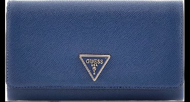 GUESS Schoudertas Noelle Mini Xbody Flap Organizer Navy Donkerblauw