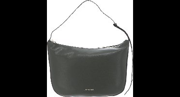 MANDARINA DUCK Leren Schoudertas Luna Hobo Military Olive Groene