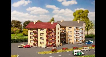 Faller - 2 Flatgebouwen