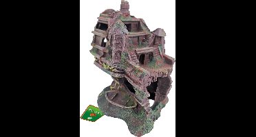 Polyresin ornament achterdeel schip 20x15x23 cm Gebr de Boon