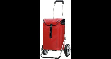 Andersen SHOPPER MANUFAKTUR Boodschappentrolley Royal Shopper Ortlieb 49L Red Rood 107cm