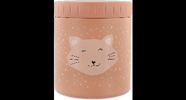 Trixie Thermos container - Mrs. Cat - Thermo lunchpot voor kinderen - 500 ML - RVS Lunchbox - Roze