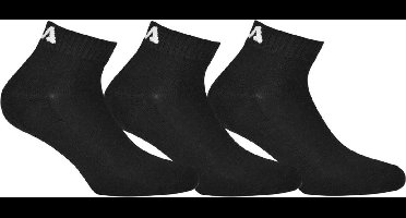 Fila Regular Fit 3-pack zwarte sokken 39-42 - 39/42