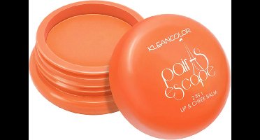 Kleancolor - Pair-Is Escape 2 in 1 Lip & Cheek Balm - 04 Chateau - Koraal - Lippenbalsem - Blush - Macaron - 8 g