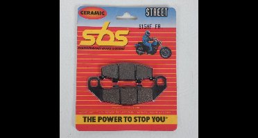 remblok sbs voor motor kawasaki 250 zxr 1989 tot 1990 615hf nieuw