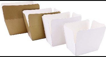 Bonbondoosjes Mat Goud 9x8x15,5cm 750 grams (75 Stuks)