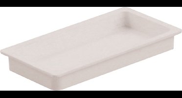 Nedco eindkap 110x54mm - kunststof - wit