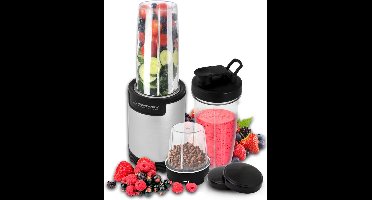Esperanza EKM030 Nutri-blender / Persoonlijke blender 9in1 900W Zilver