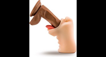 Blush Masturbator Love Toy X5 MEN ORAL ANNE Beige