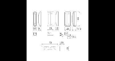 SLUITPLAATJE ZAMAC/ALUM 900675