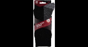 3-Pack Xtreme Walking Thermo Wandelsokken - Zwart - Unisex - Maat 45-47